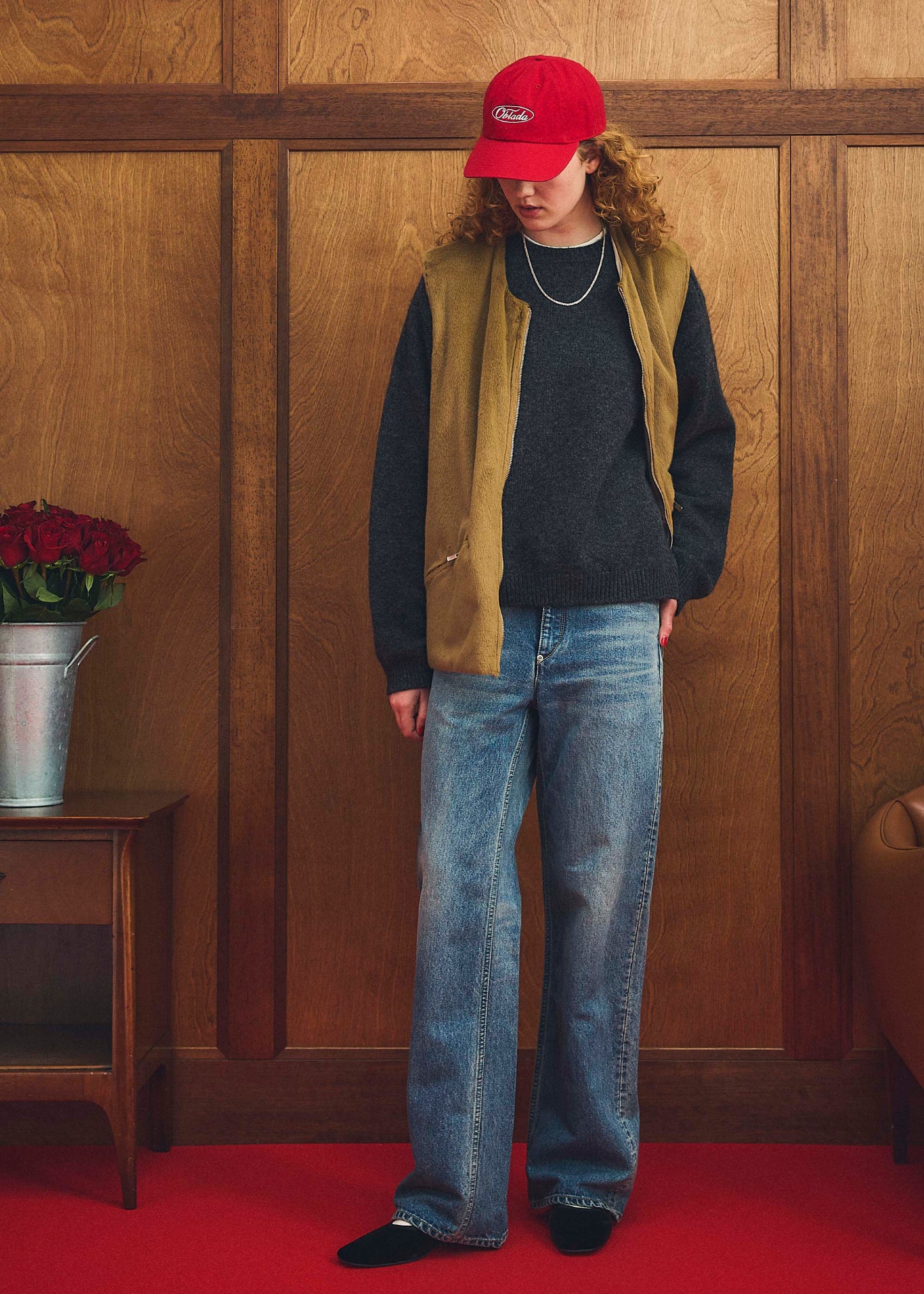 【Oblada】OVAL LOGO CAP