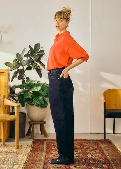 【Oblada】BUDDY JEANS INDIGO