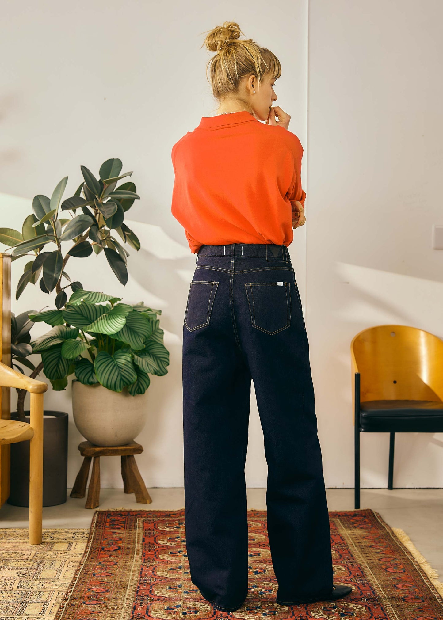 【Oblada】BUDDY JEANS INDIGO