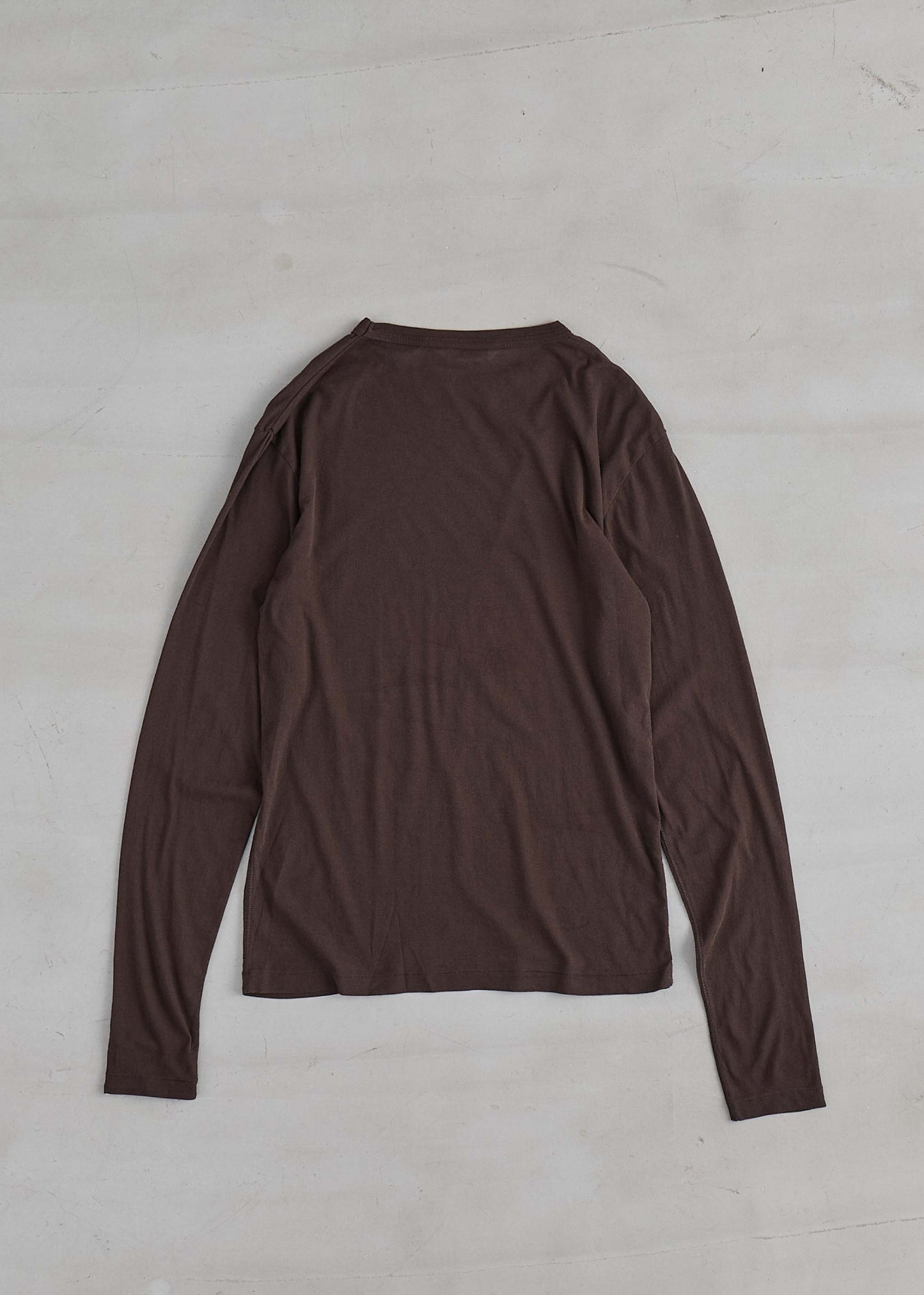 【Oblada】SHEER LONG SLEEVE TEE