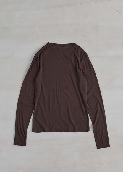 【Oblada】SHEER LONG SLEEVE TEE