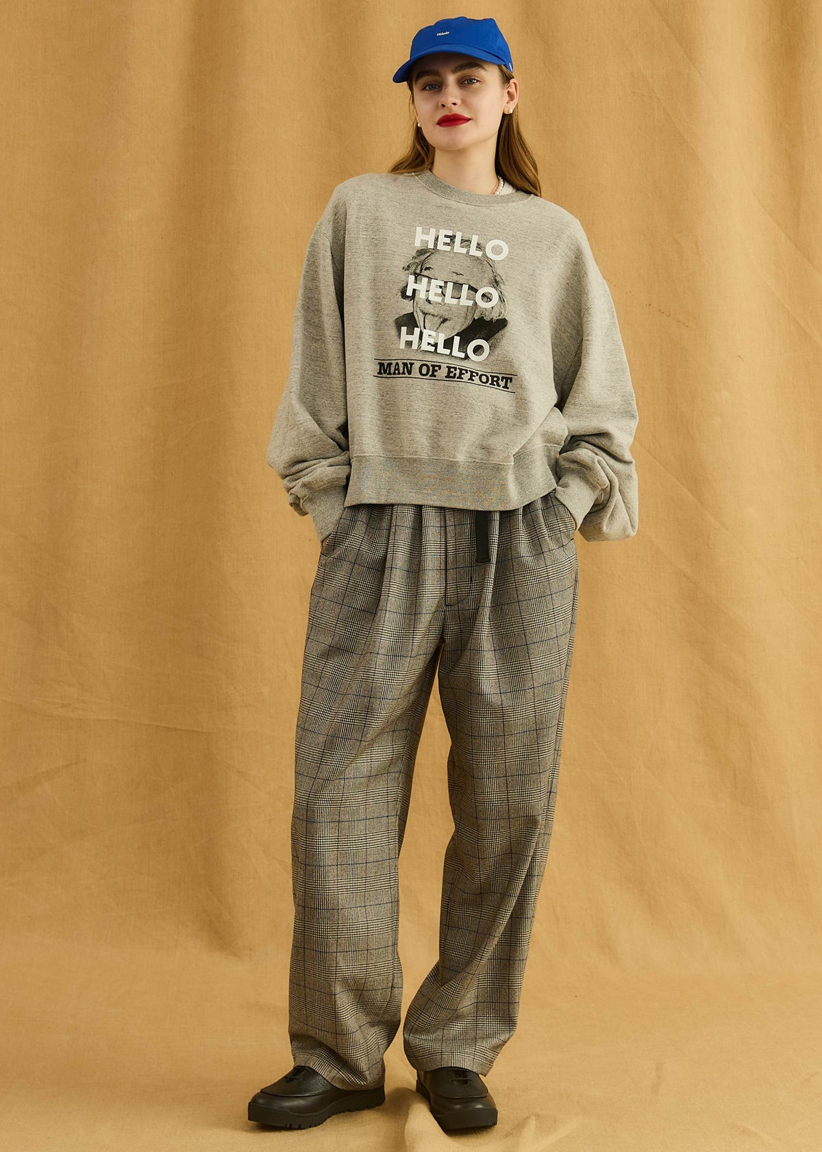 【Oblada】FINE PANTS CHECK