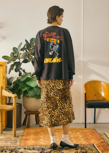 【Oblada】SKELETON LONGTEE