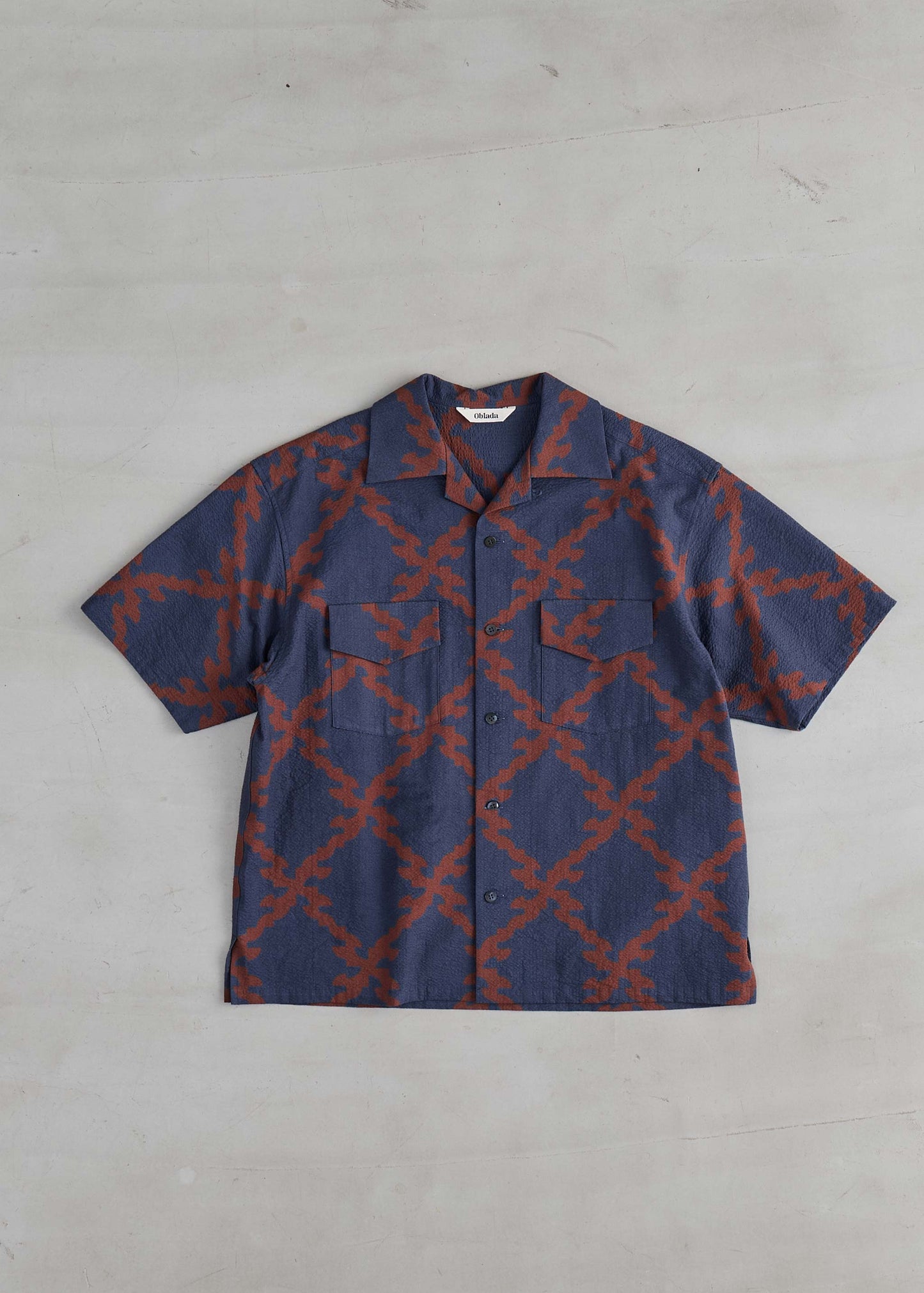 【Oblada】FOLK SHIRT