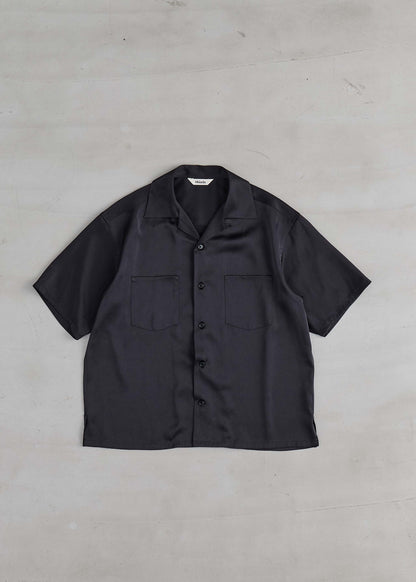 【Oblada】OPEN COLLAR SHIRT