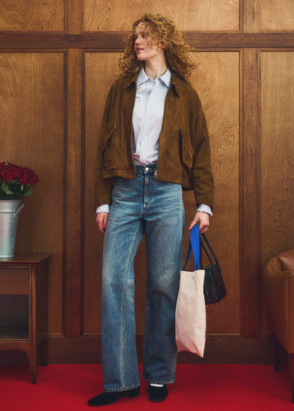 【Oblada】OXFORD BLOUSON