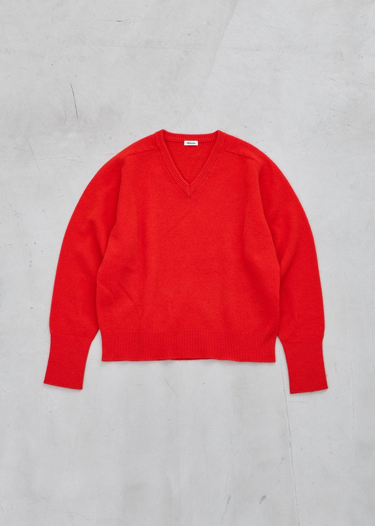 【Oblada】FILL V NECK KNIT