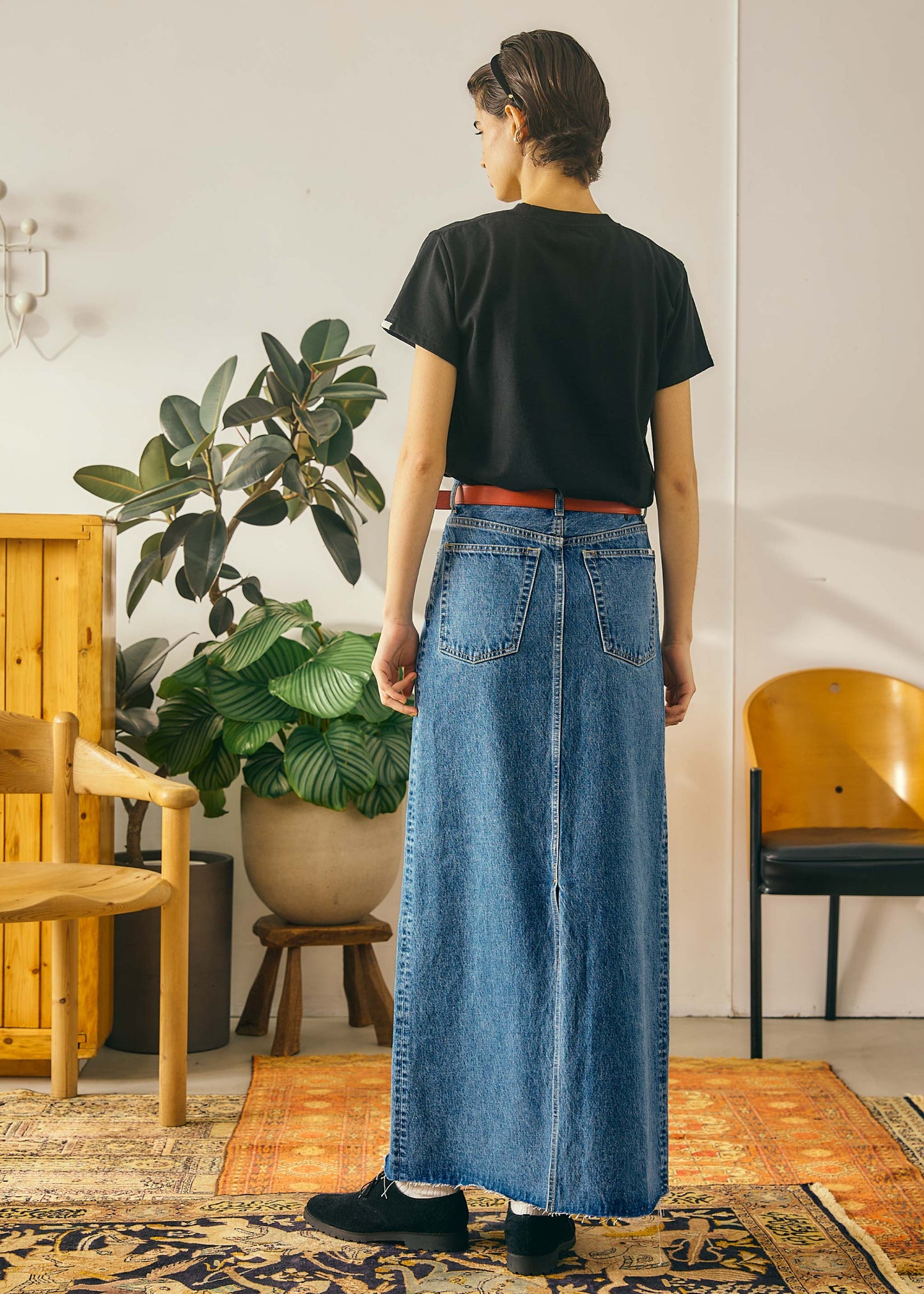 【Oblada】TAPE PRINT TEE