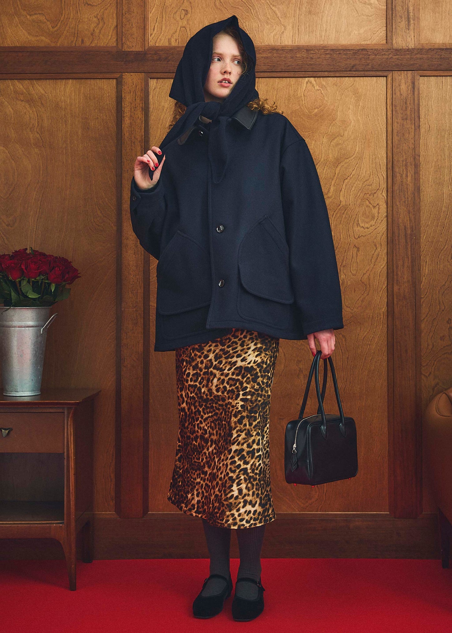 【ONLINE PREORDER】OBLADA MARY JANE（VELOUR)