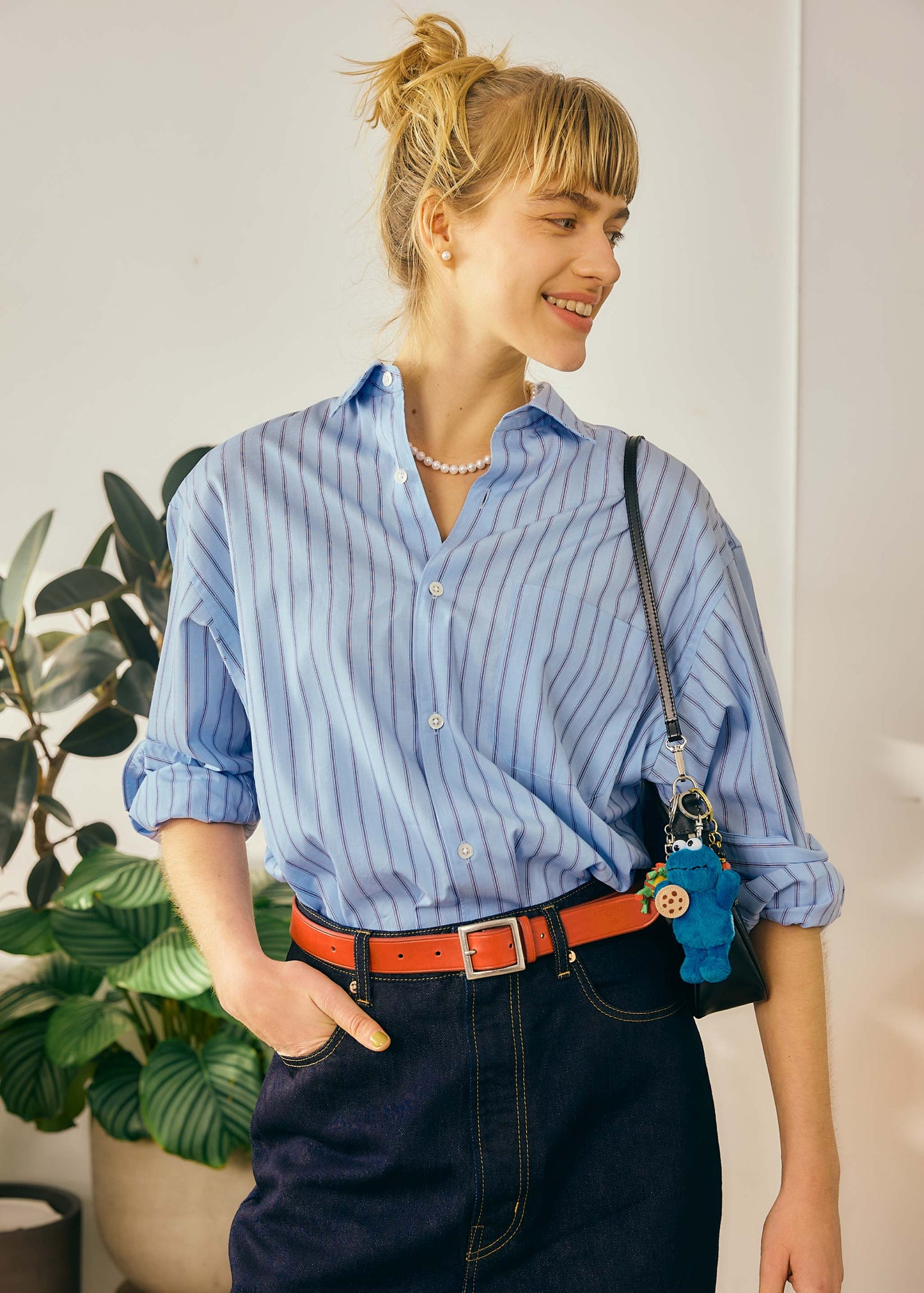 【Oblada】BUDDY JEANS INDIGO