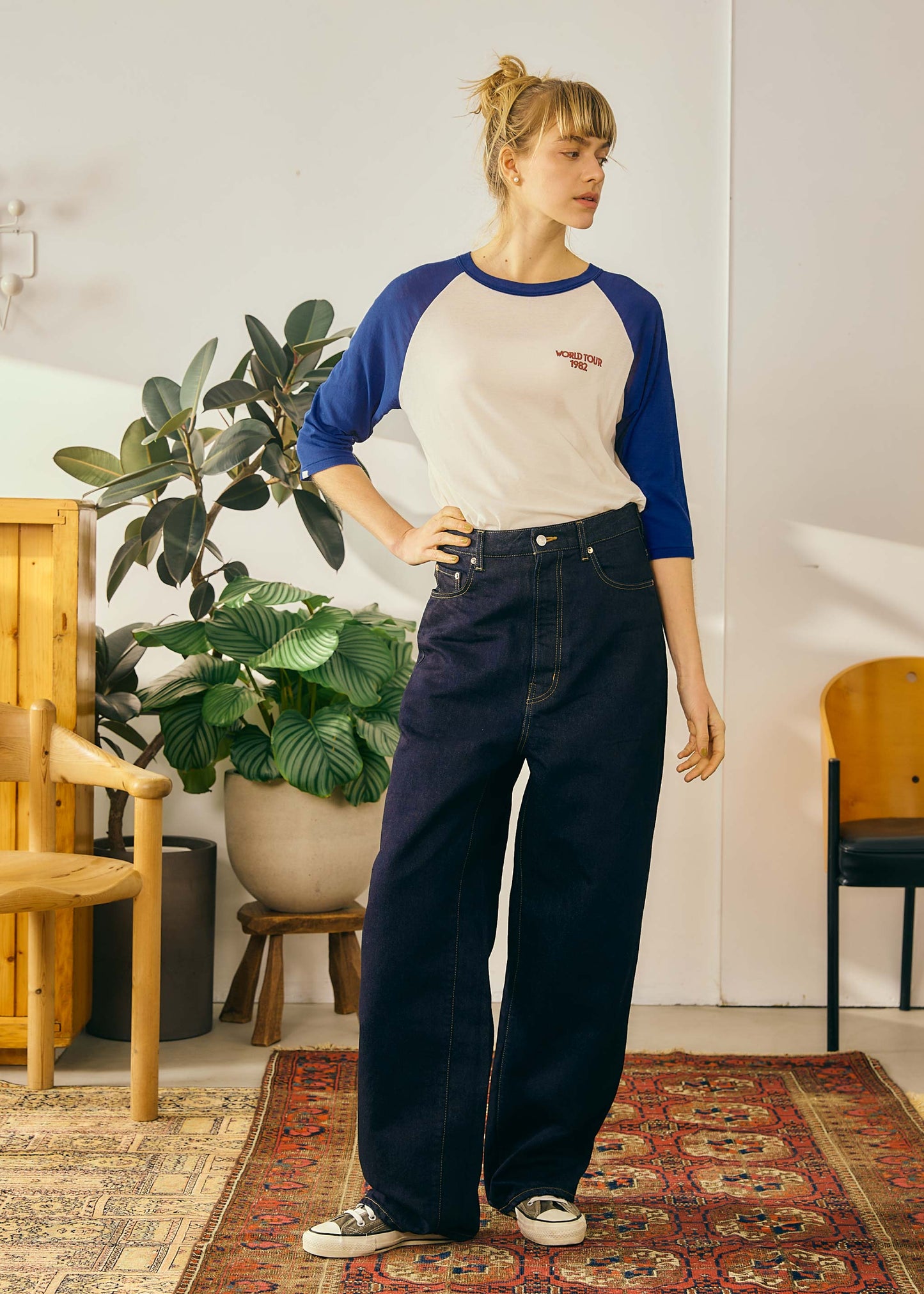 【Oblada】BUDDY JEANS INDIGO