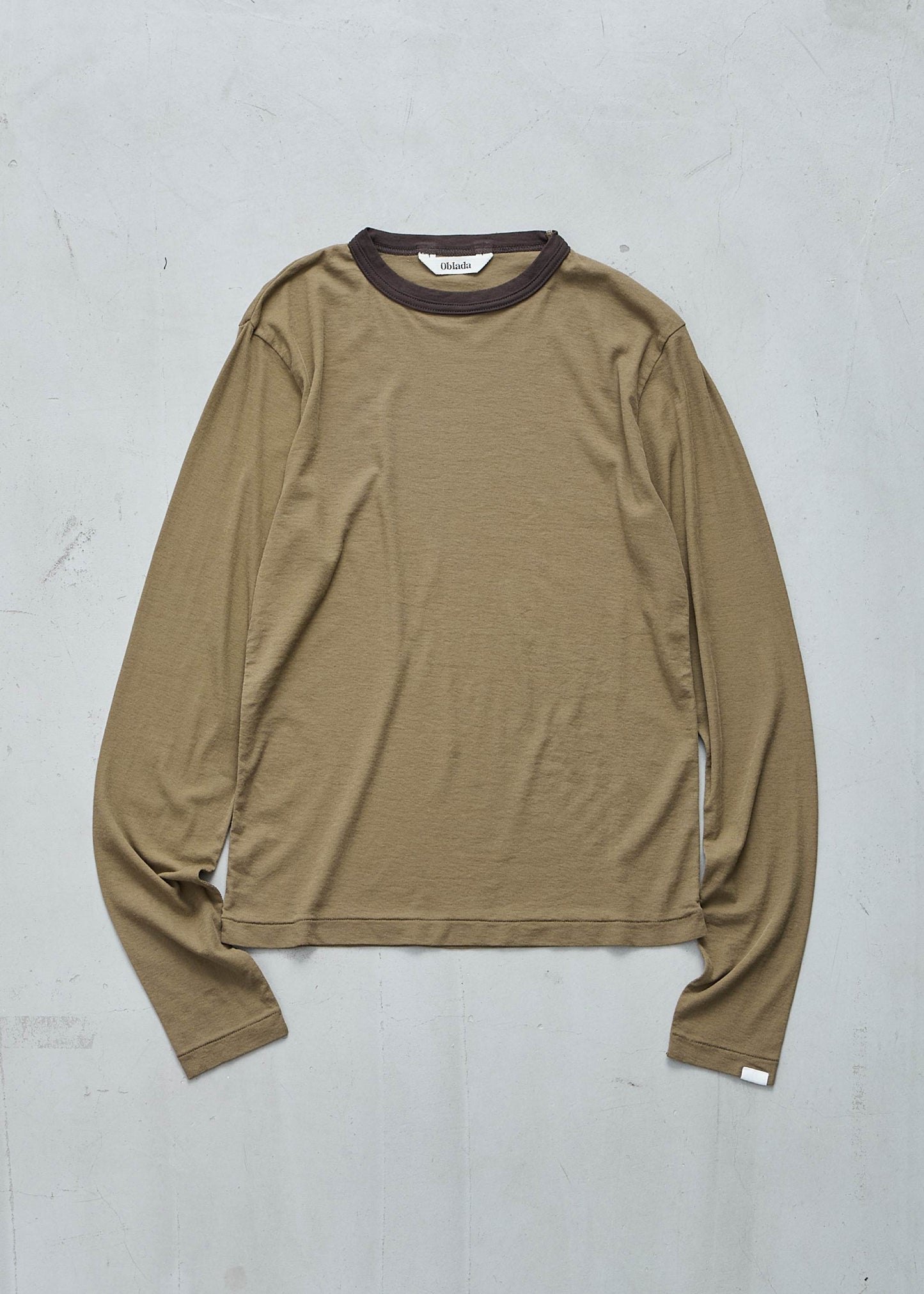 【Oblada】SHEER LONG SLEEVE TEE