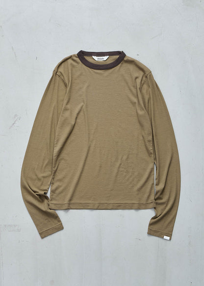 【Oblada】SHEER LONG SLEEVE TEE