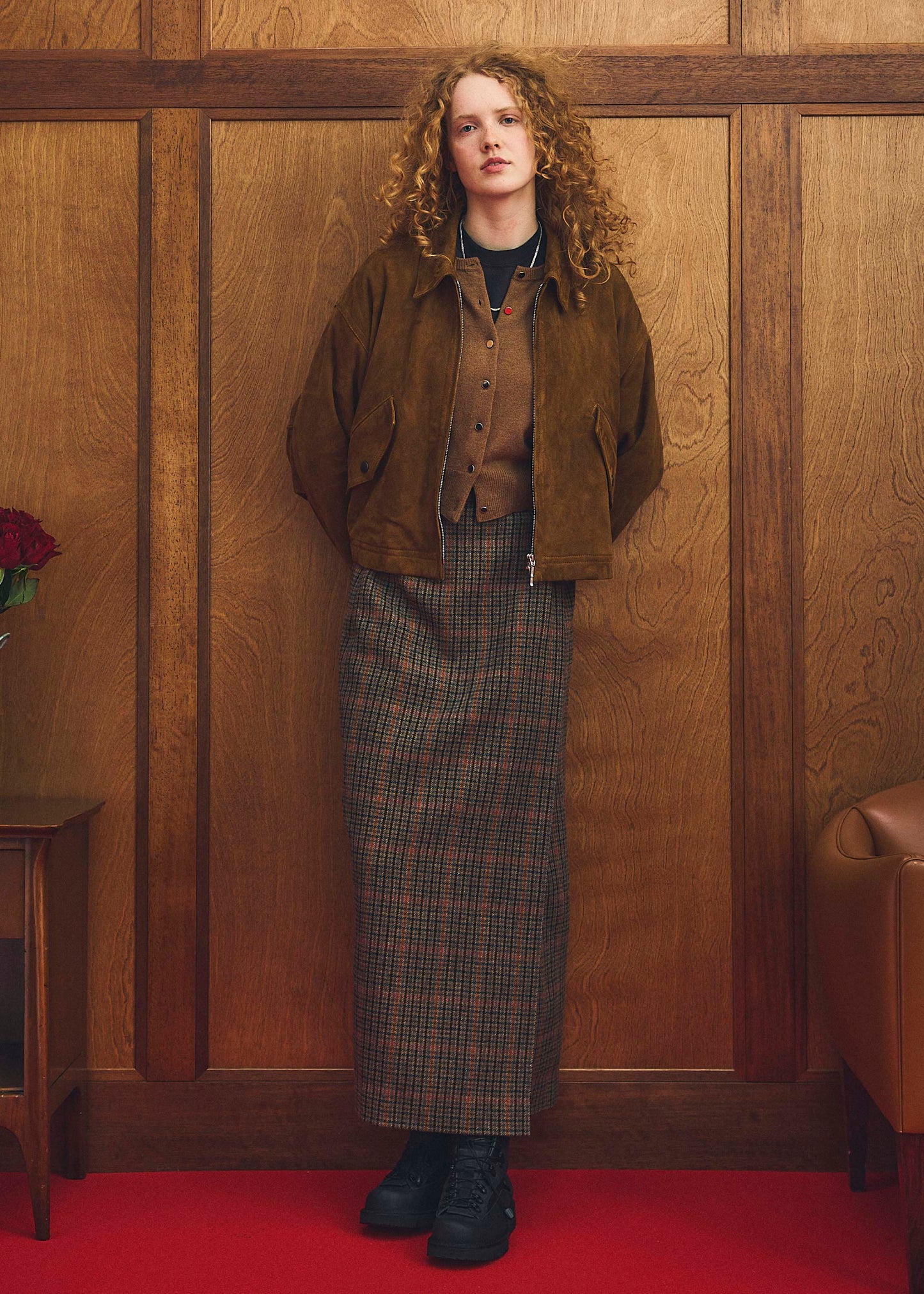 【Oblada】OXFORD BLOUSON