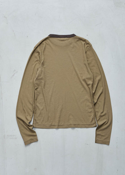 【Oblada】SHEER LONG SLEEVE TEE