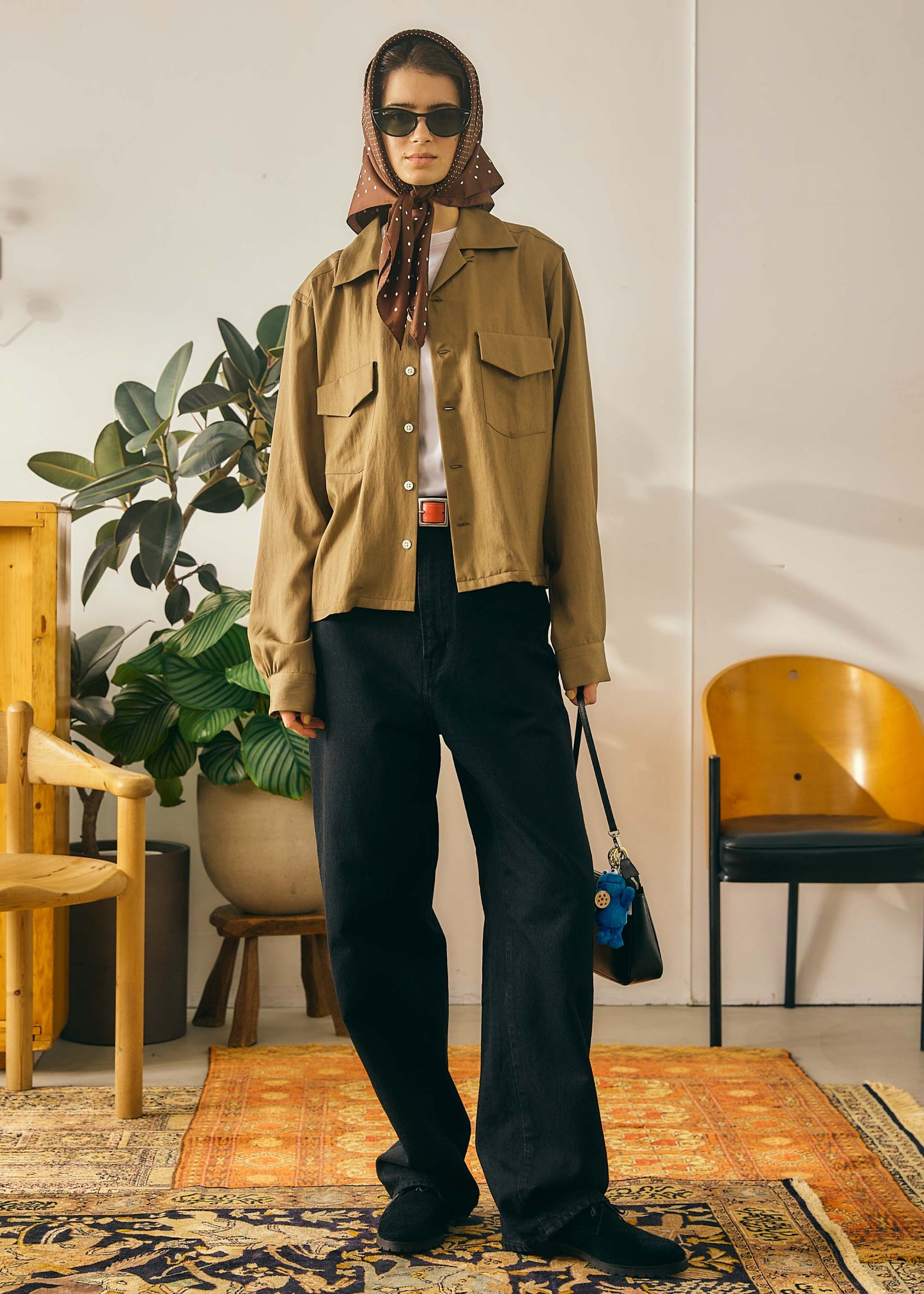 【Oblada】BUDDY JEANS BLACK