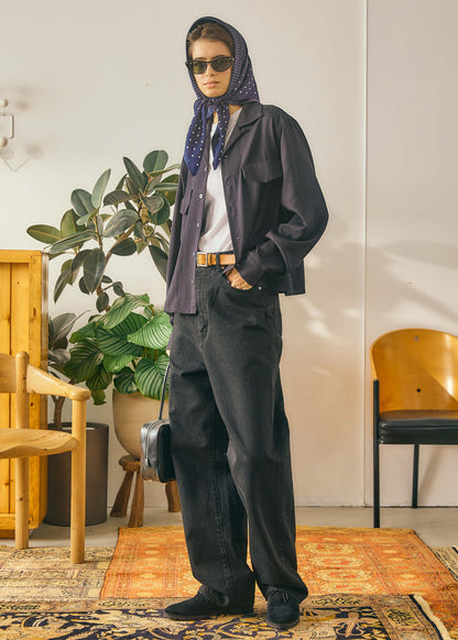 【Oblada】BUDDY JEANS BLACK