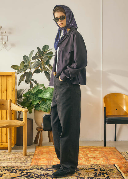 【Oblada】BUDDY JEANS BLACK