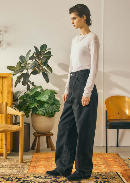 【Oblada】SHEER LONG SLEEVE TEE