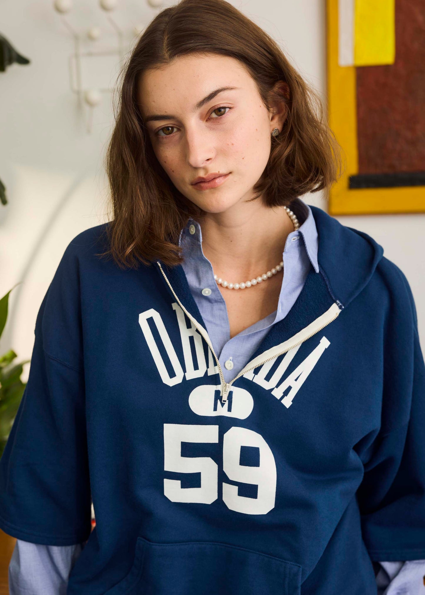【ONLINE PREORDER】HALF ZIP HOODIE