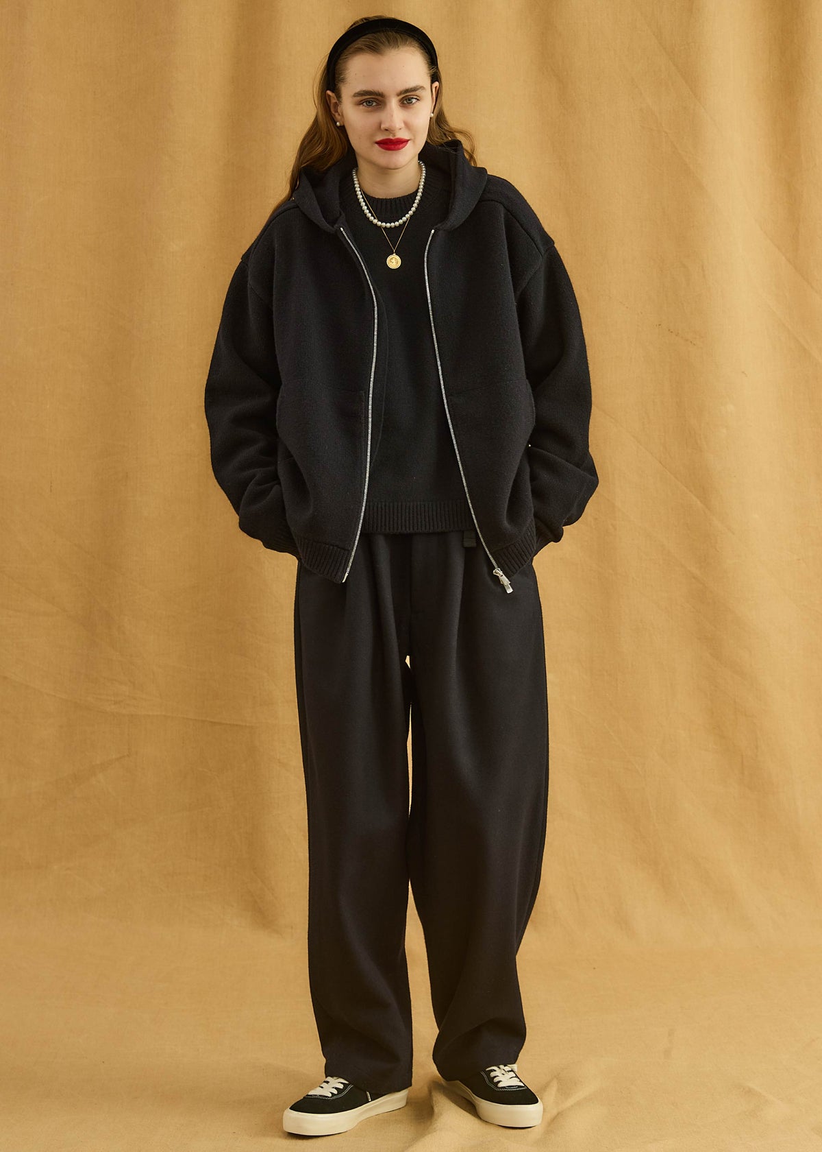 【Oblada】MELTON FINE PANTS