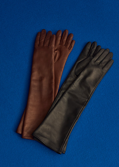 【Oblada】LEATHER LONG GLOVES