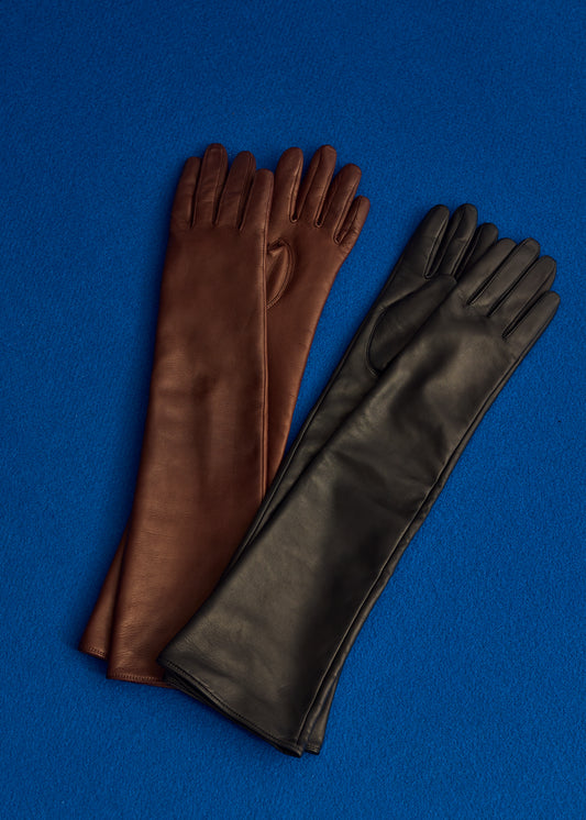 【Oblada】LEATHER LONG GLOVES