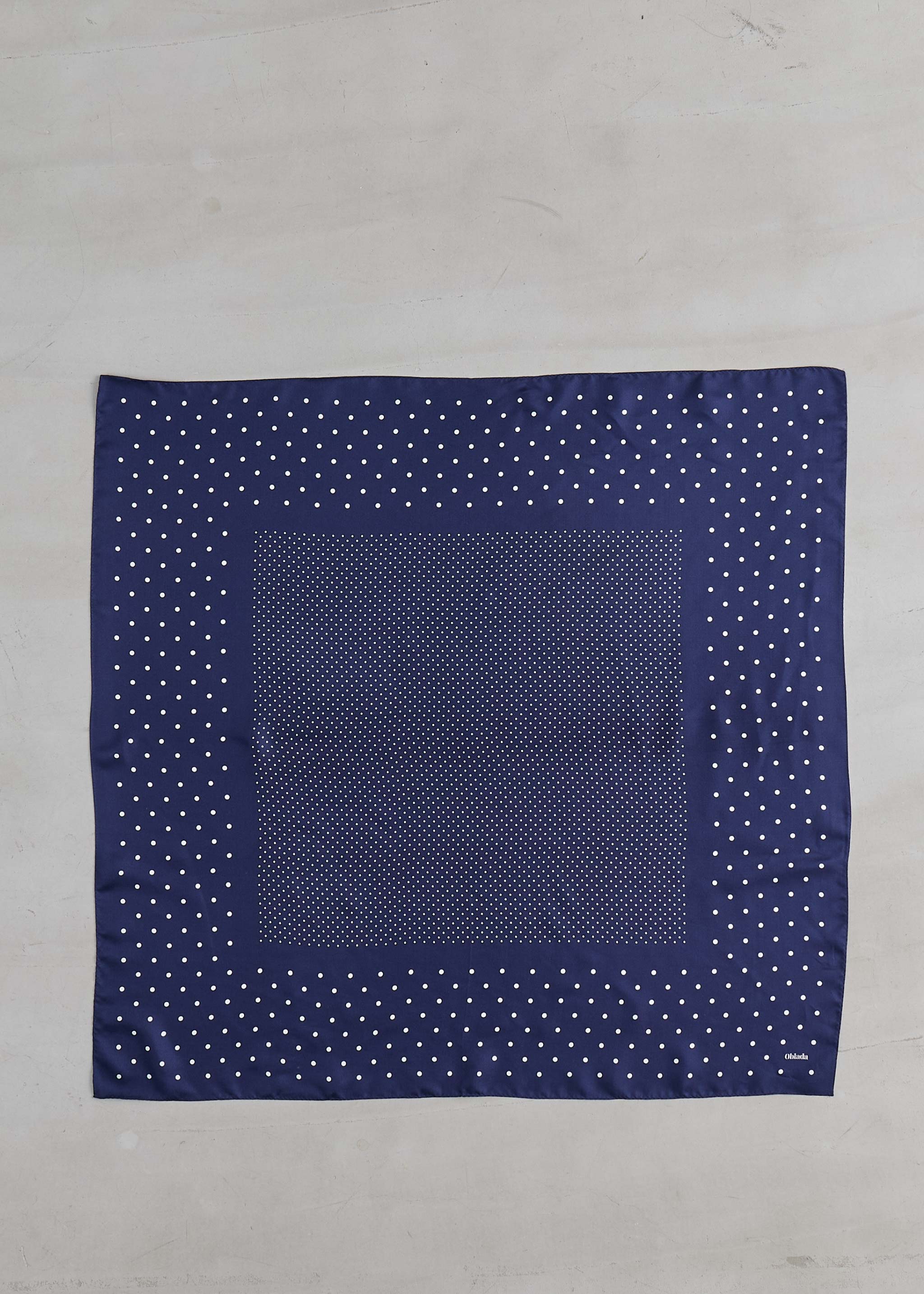 Oblada】MIX DOT SILK SCARF – CINCH inc