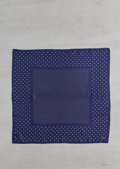 【Oblada】MIX DOT SILK SCARF