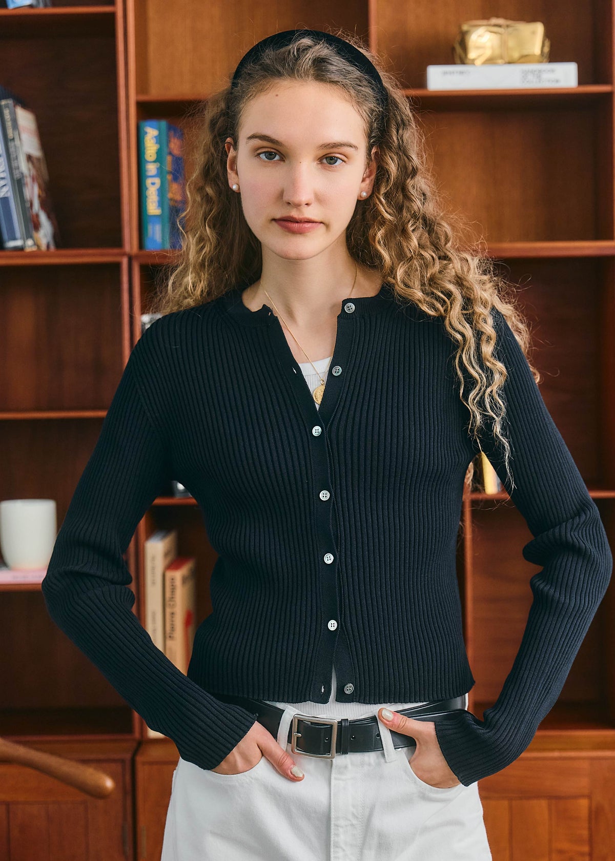 【ONLINE PREORDER】RIB CARDIGAN