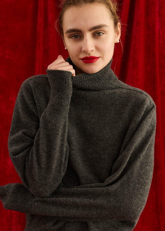 【ONLINE PREORDER】FILL HIGHNECK KNIT