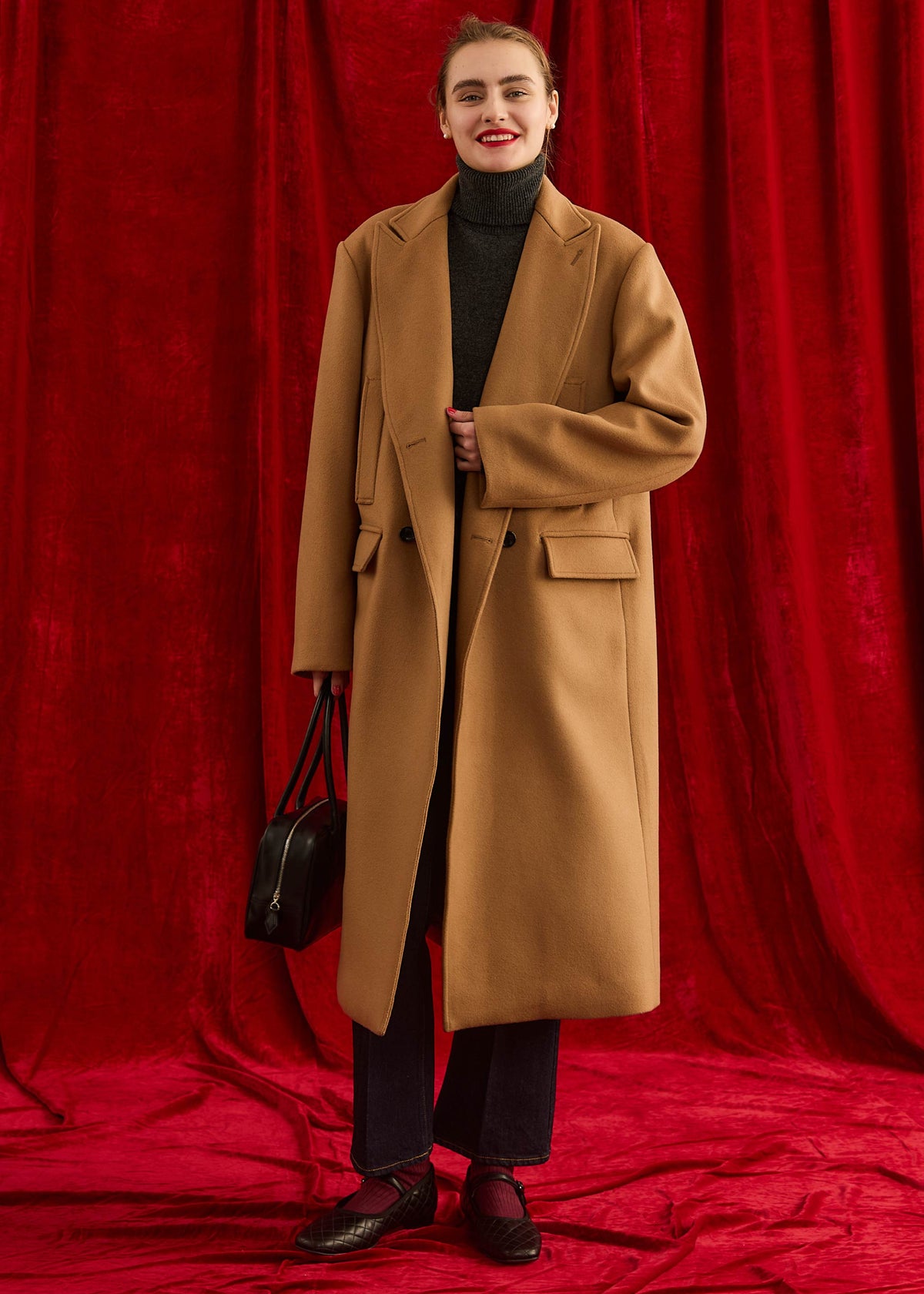 【Oblada】CHARLES COAT CAMEL