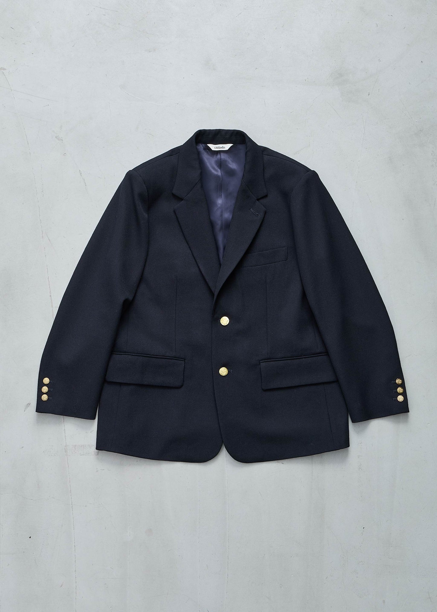 【Oblada】NAVY BLAZER