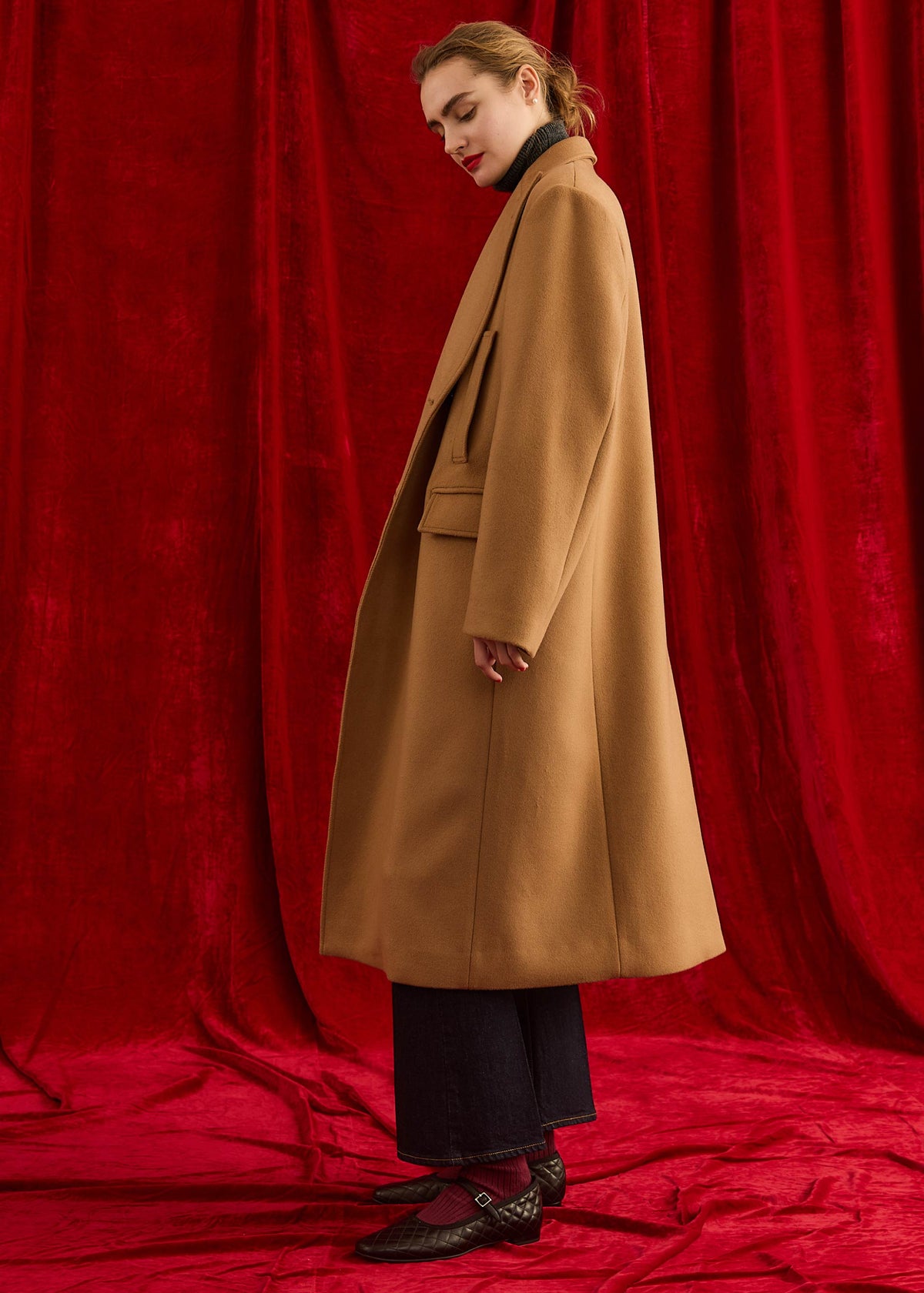【Oblada】CHARLES COAT CAMEL