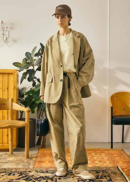 【Oblada】COTTON FINE PANTS