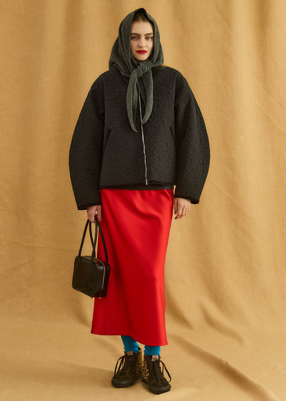 【Oblada】SATIN USUAL SKIRT