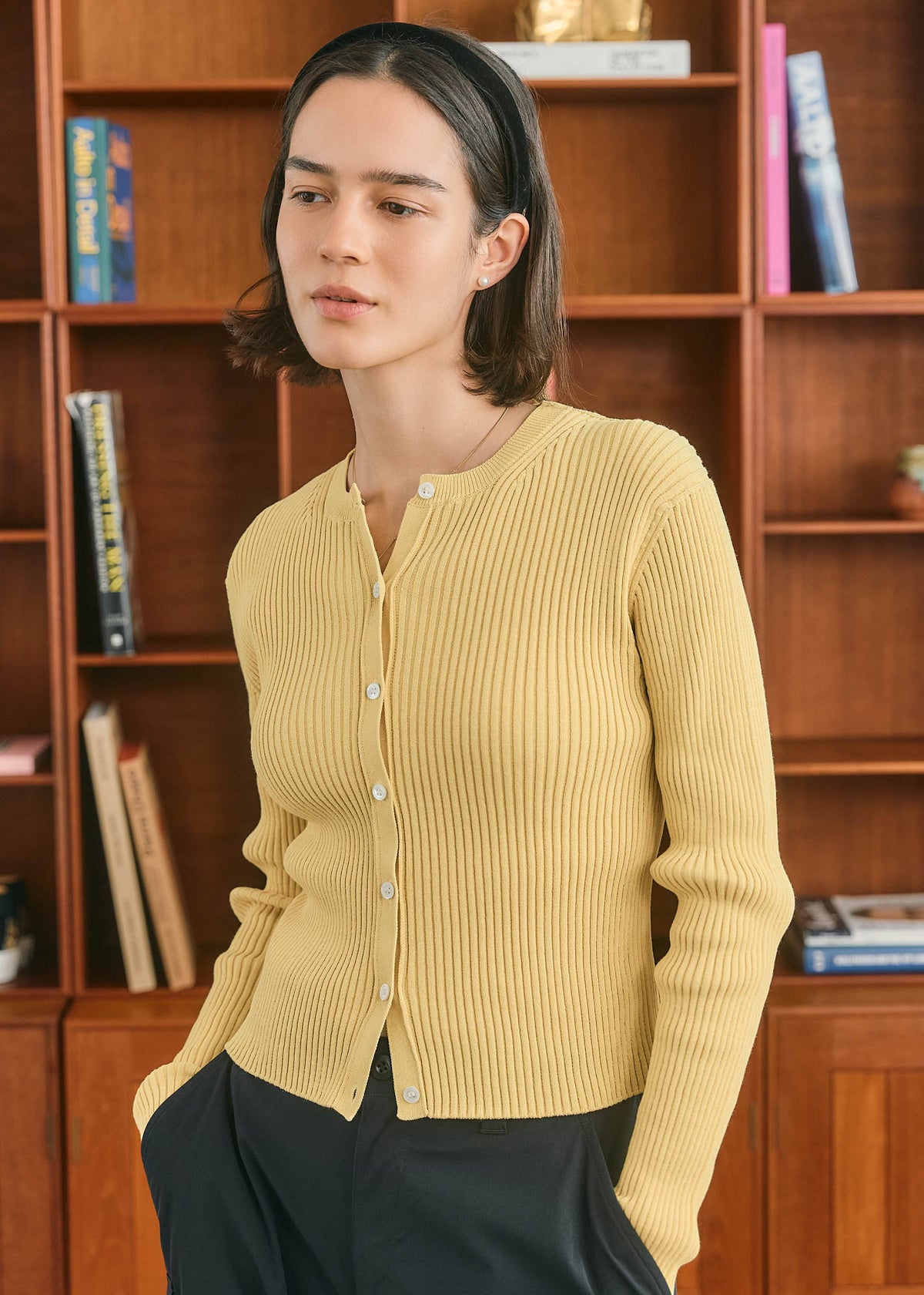 【ONLINE PREORDER】RIB CARDIGAN