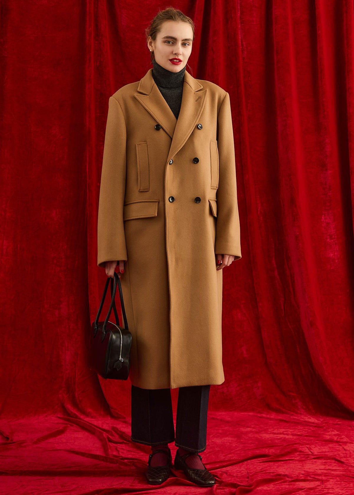 【Oblada】CHARLES COAT CAMEL