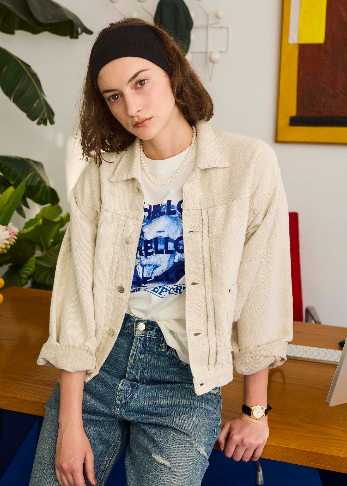【ONLINE PREORDER】1936 HEMP DENIM JACKET