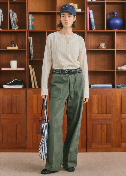 【ONLINE PREORDER】WIDE FATIGUE PANTS