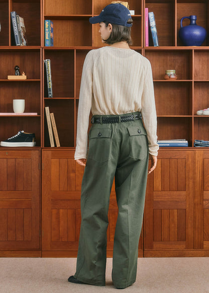 【ONLINE PREORDER】WIDE FATIGUE PANTS
