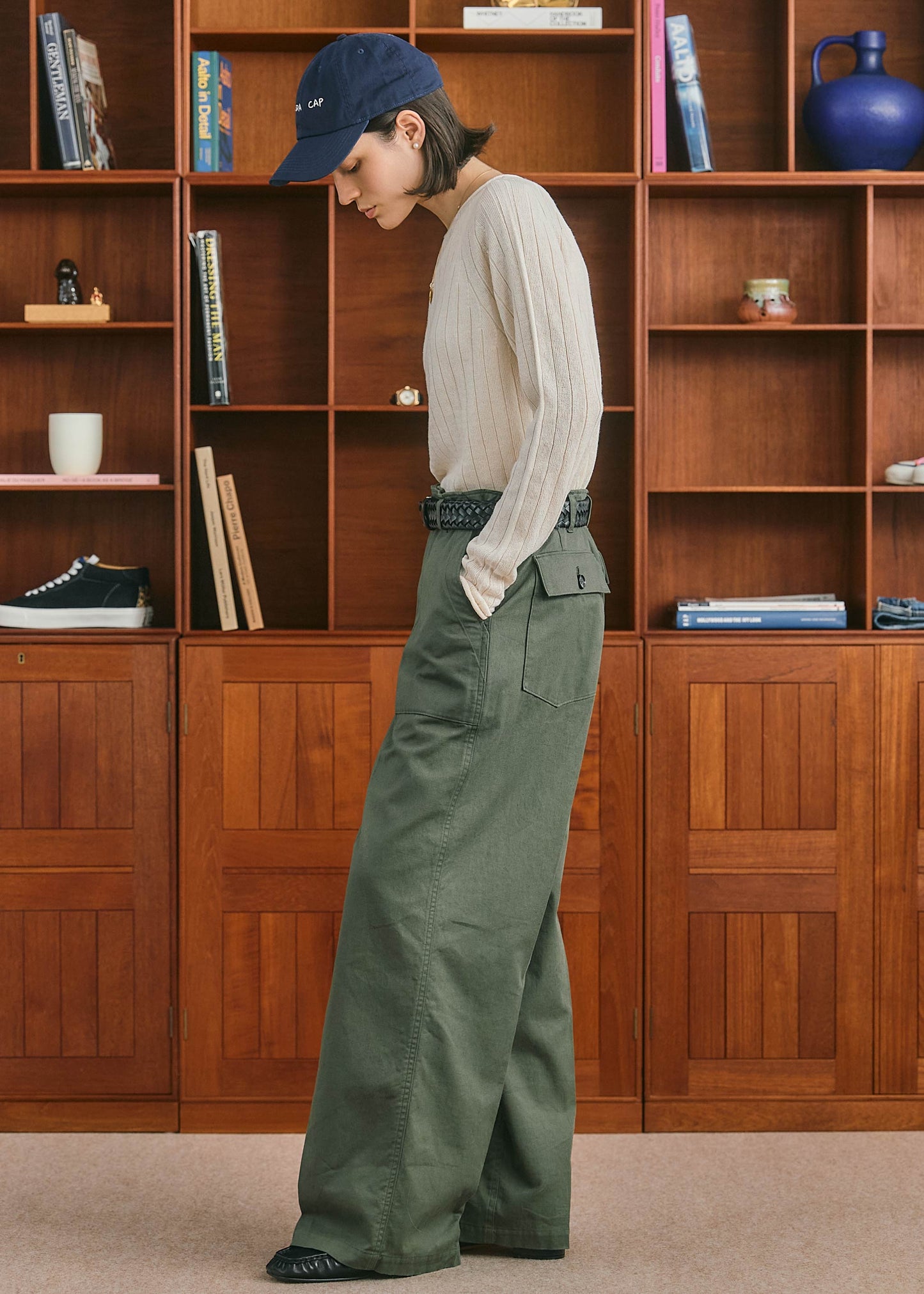 【ONLINE PREORDER】LINEN WIDE RIB KNIT