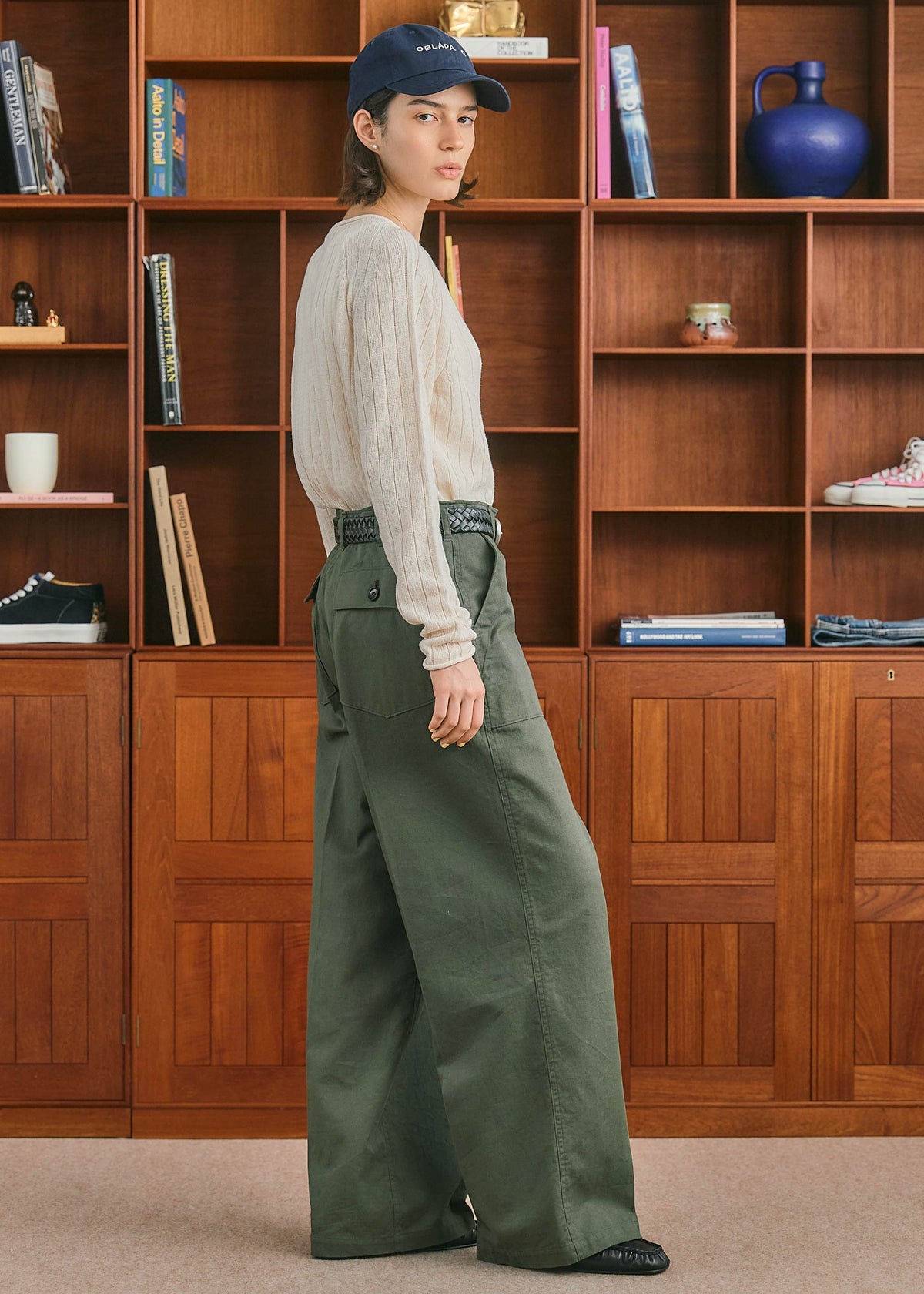 【ONLINE PREORDER】LINEN WIDE RIB KNIT
