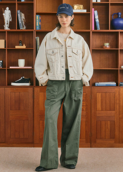 【ONLINE PREORDER】WIDE FATIGUE PANTS