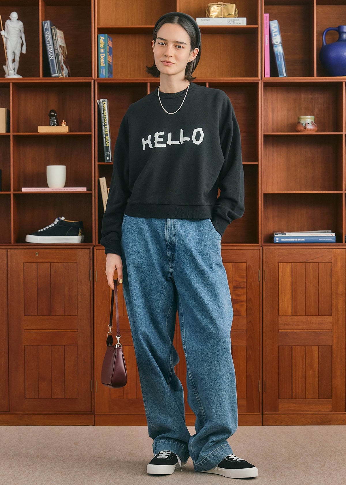 【ONLINE PREORDER】TAPE PRINT SWEAT