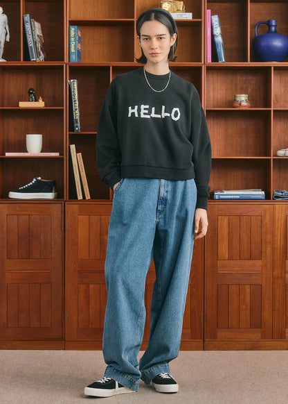 【ONLINE PREORDER】TAPE PRINT SWEAT