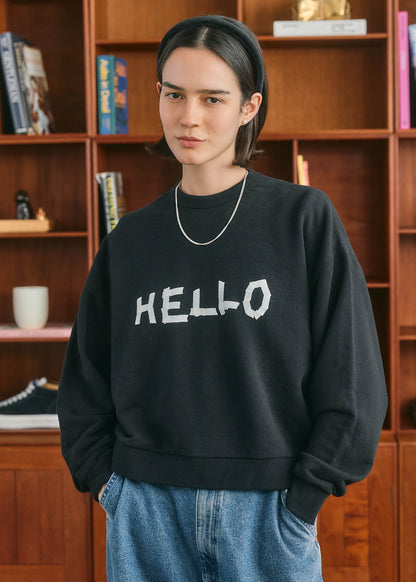 【ONLINE PREORDER】TAPE PRINT SWEAT