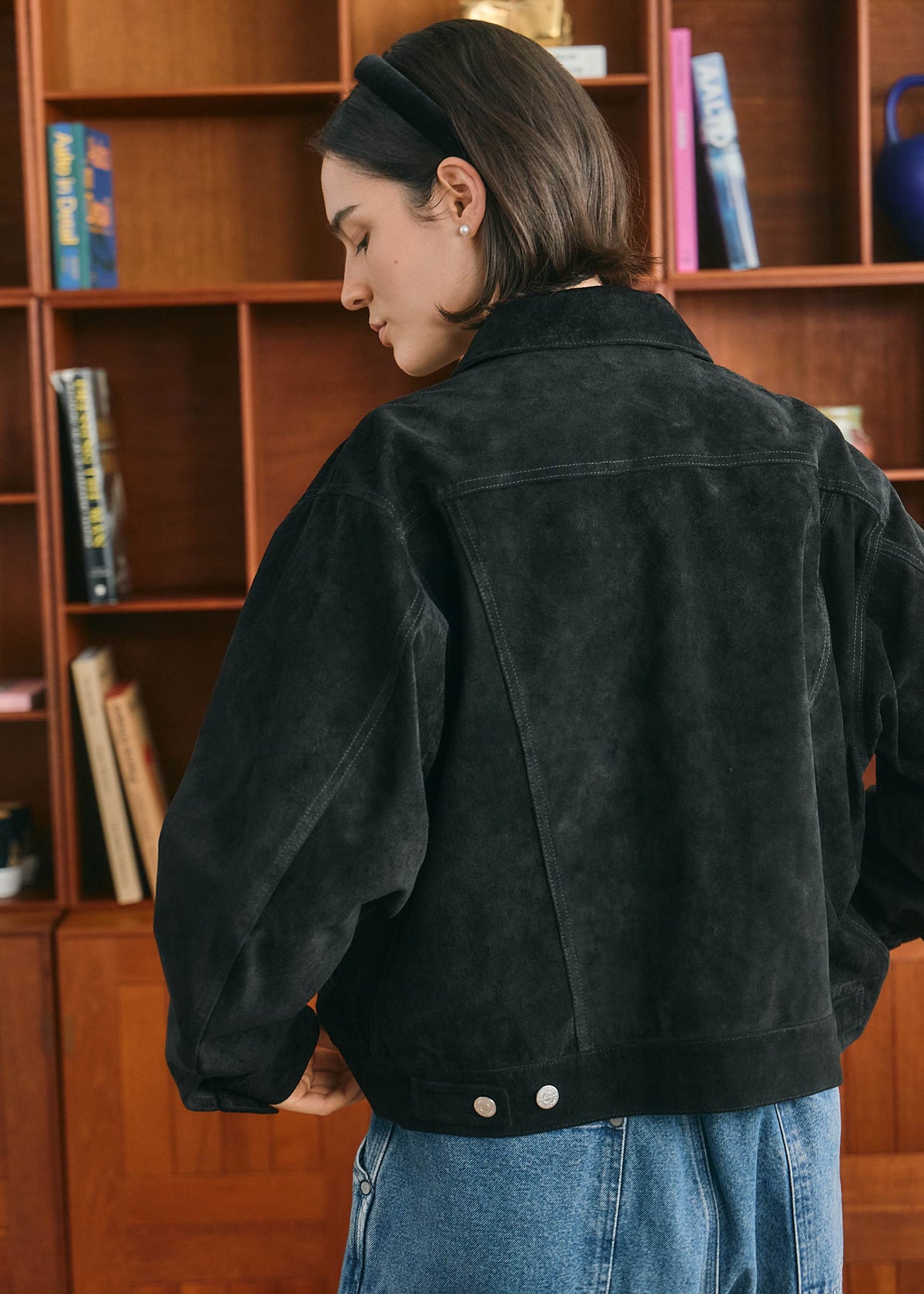 【ONLINE PREORDER】SUEDE TRUCKER JACKET