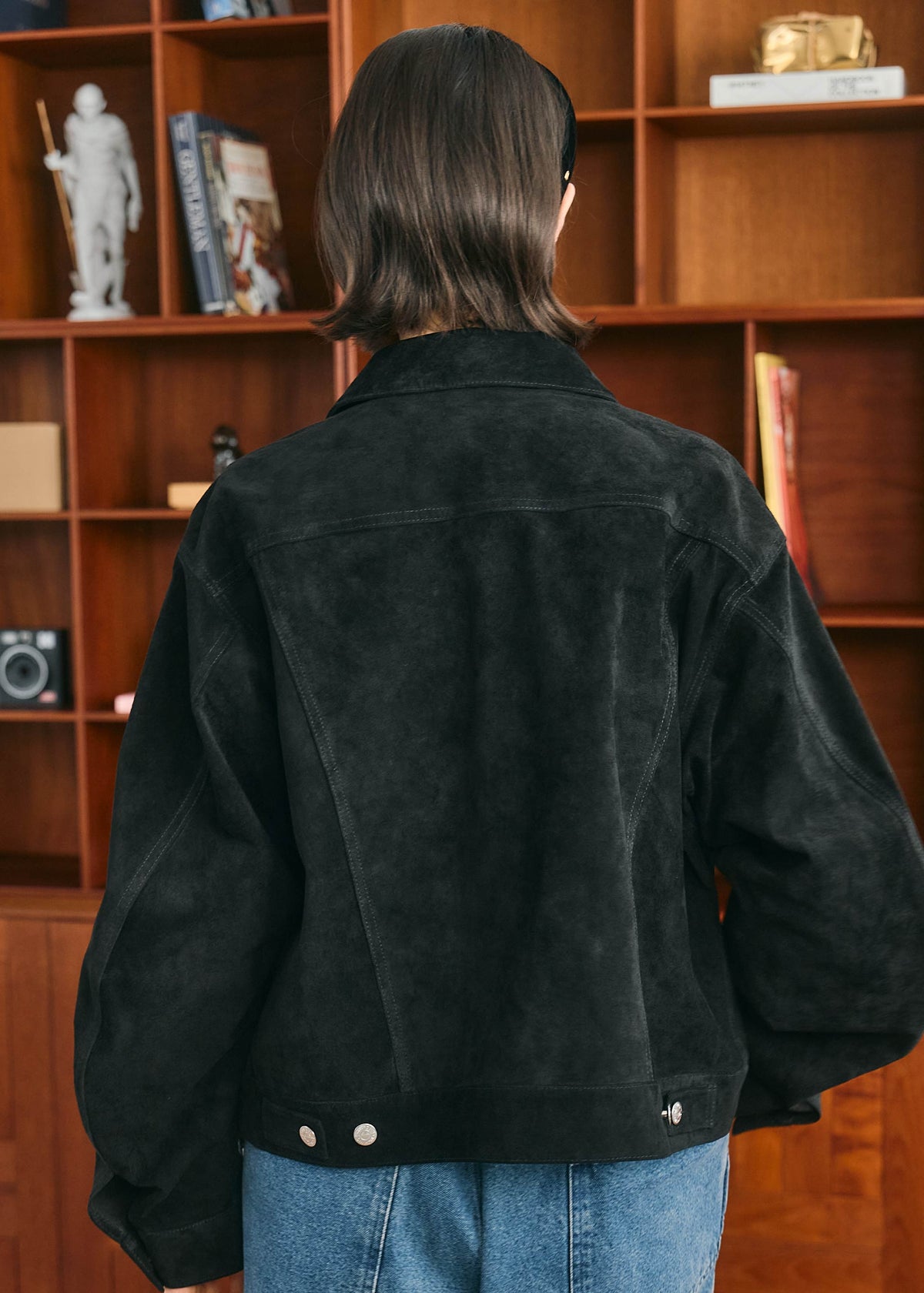 【ONLINE PREORDER】SUEDE TRUCKER JACKET