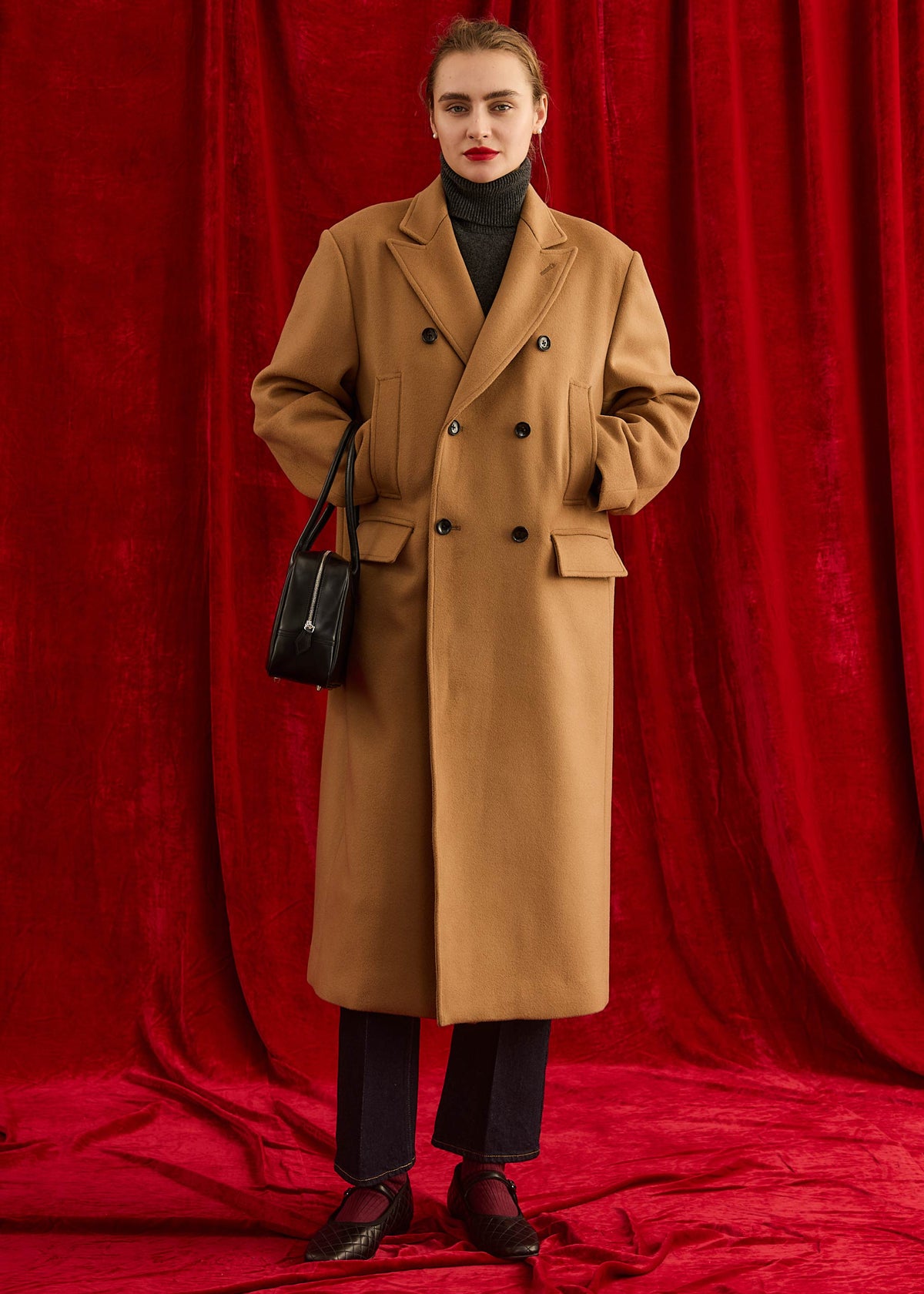 【Oblada】CHARLES COAT CAMEL